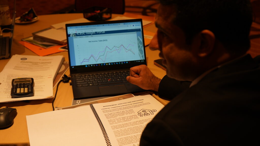 Judge's Portal in The Business Policy Game